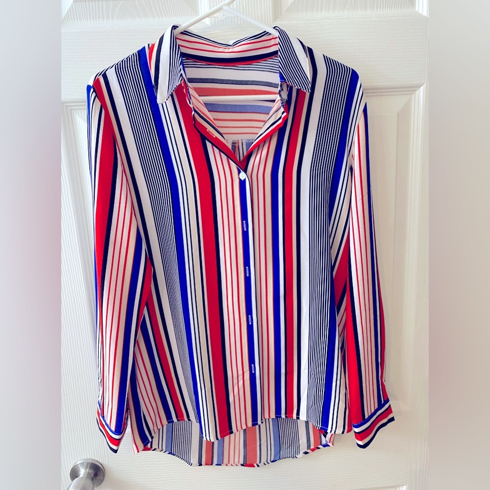 Stripped long sleeve